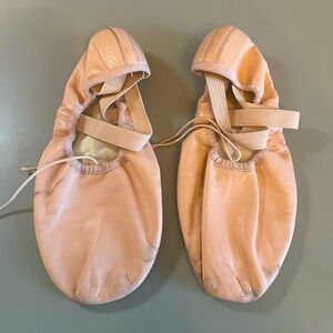 Sansa Leather Split Sole Ballet Pink 6.5C (Street shoe 8.5)